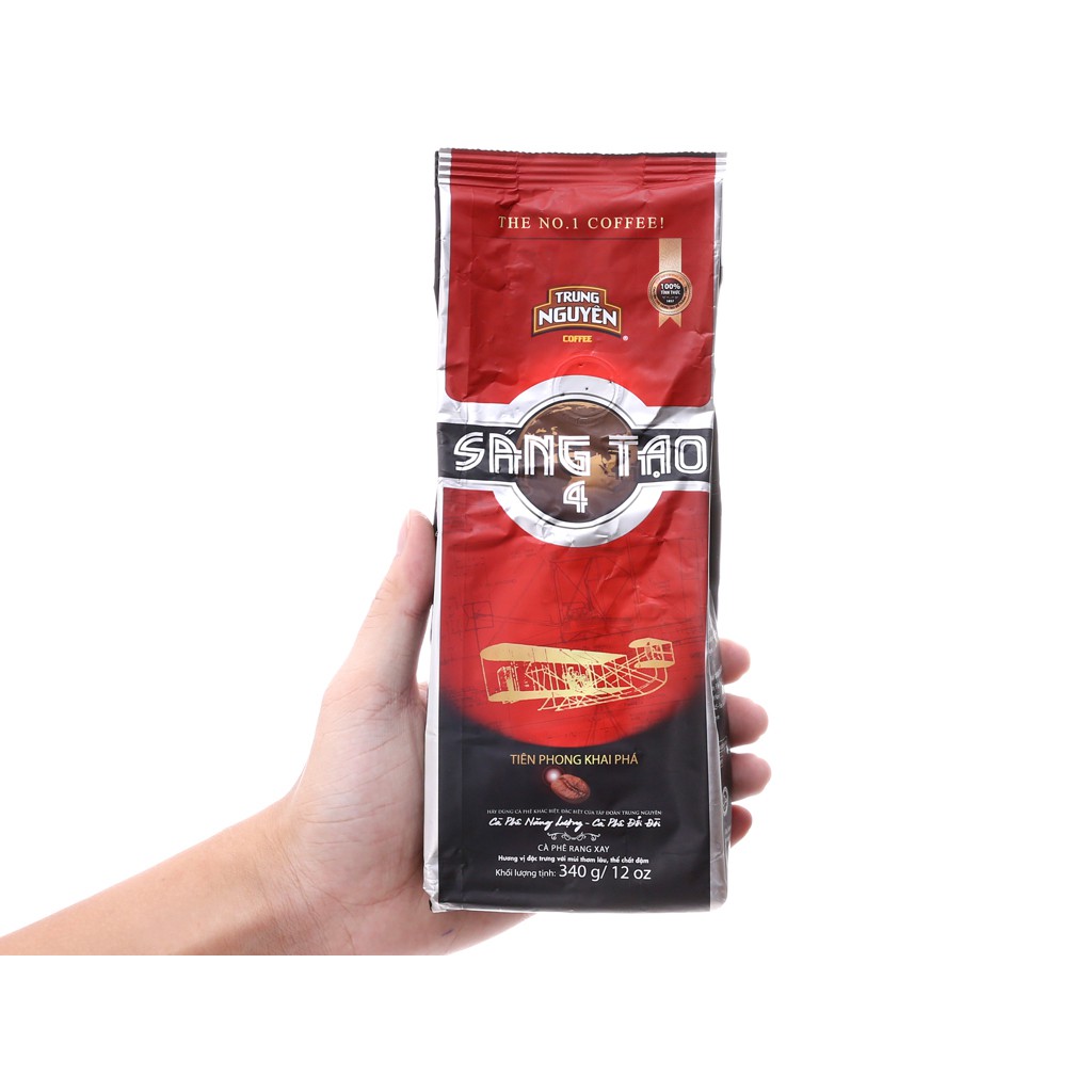 [CHÍNH HÃNG] Cà phê Trung Nguyên Sáng Tạo Số 4 - Gói 340g