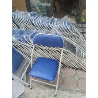 Ghế Gấp Đệm Da