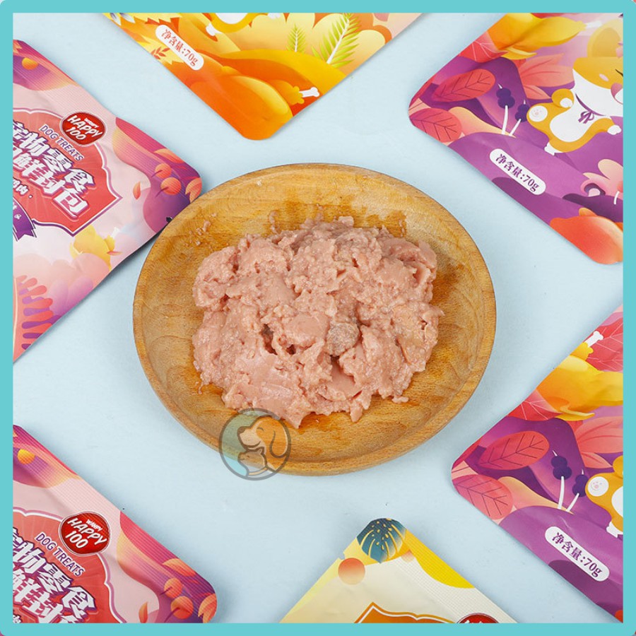 Pate Wanpy Happy 100 Star Cho Chó 70g thơm ngon bổ dưỡng