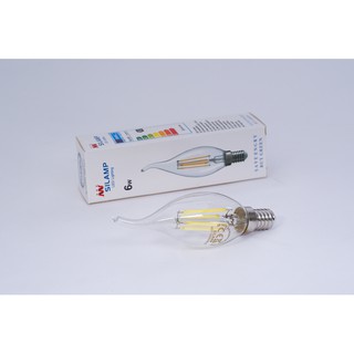 BÓNG ĐÈN LED Dây Tóc Edison C35T 6W E14