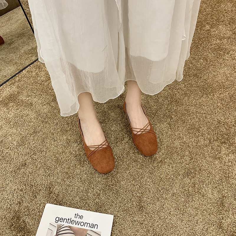 [ Mã 66CBSALE giảm 30K đơn 200K] Giày Búp Bê Đế Bằng Xinh Xắn Dành Cho Nữ | BigBuy360 - bigbuy360.vn