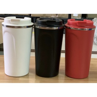 (mẫu mới) Ly cà phê trơn giữ nhiệt tốt 500ml nhiều màu phù hợp mọi lứa tuổi