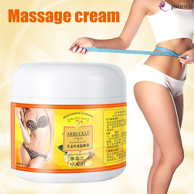 [JNY] Ginger Full Body Slimming Cream Anti-cellulite Body Shaping Gel Moisturizing Firming