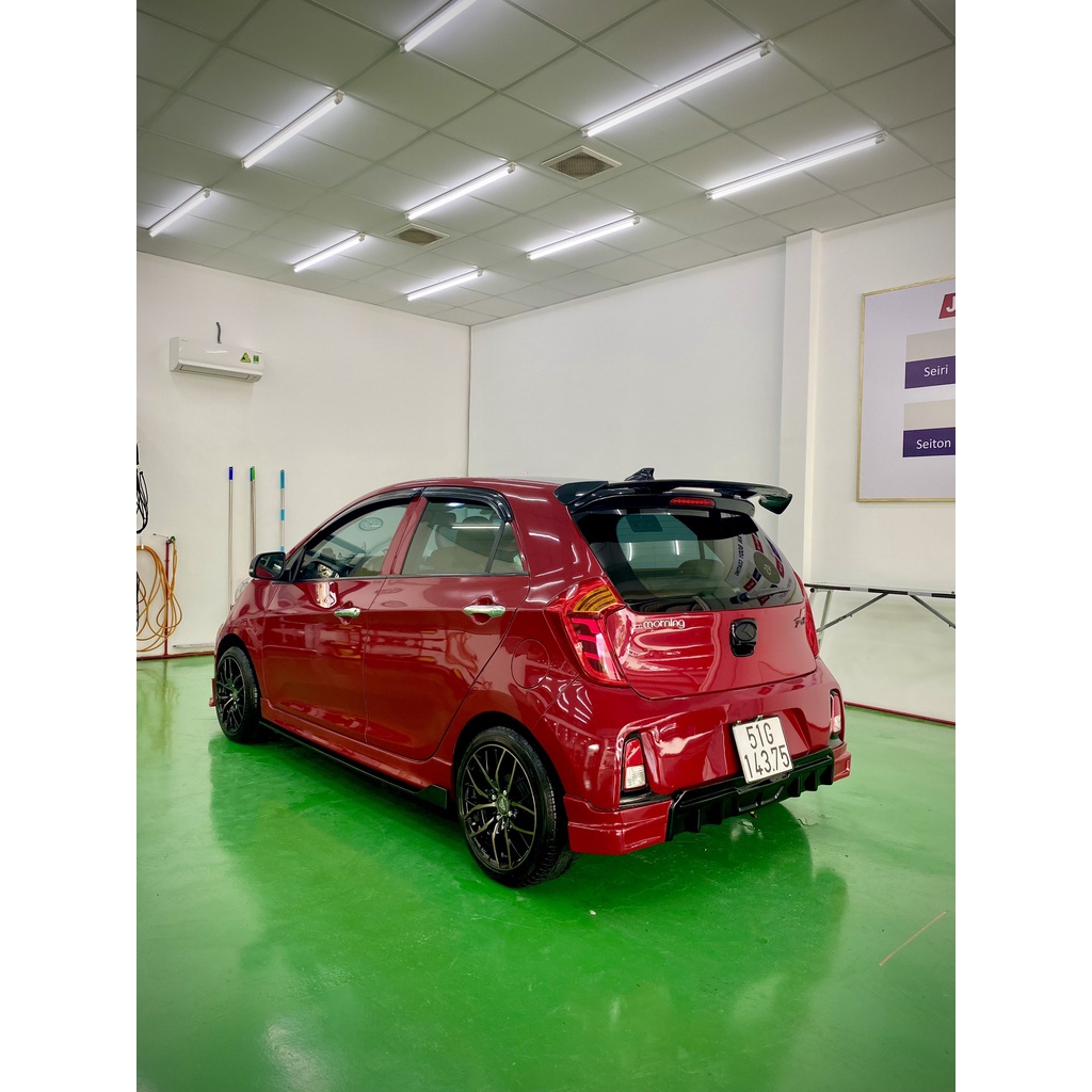 Đuôi gió Thể Thao Kia Morning lăp cho các đời xe từ 2006-2011, 2011-2020, 2021 , Đuôi gió hàng hàng loại 1