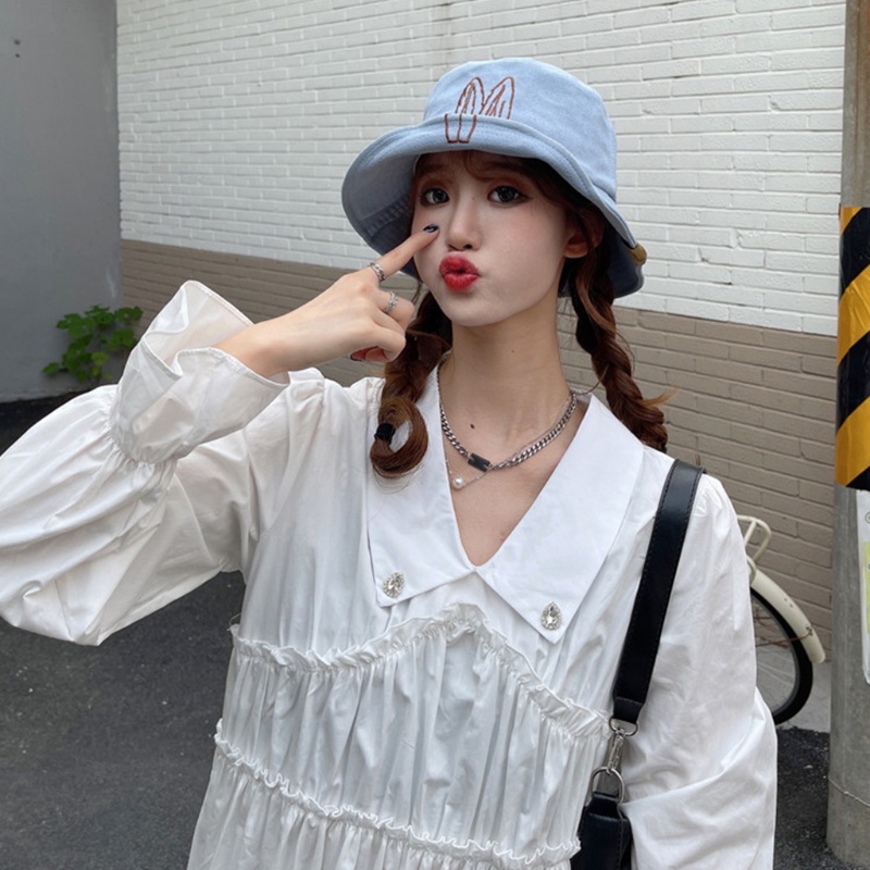 Nón Tai Bèo Tai Thỏ Dễ Thương Xinh Xắn Cao Cấp