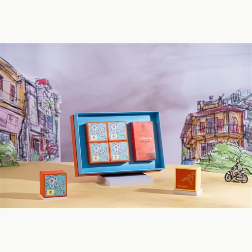 Bộ Quà Tết Lộc Xuân Hồng Lam - Quà Tặng, Quà Biếu, Quà Tết Ý Nghĩa - Gồm 2 loại | BigBuy360 - bigbuy360.vn