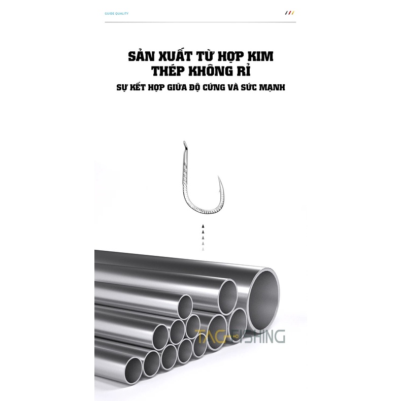 Lưỡi guide săn hàng -Vảy rồng