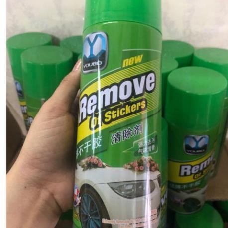 Chai xịt tẩy rửa keo ô tô – Remove of Sticker