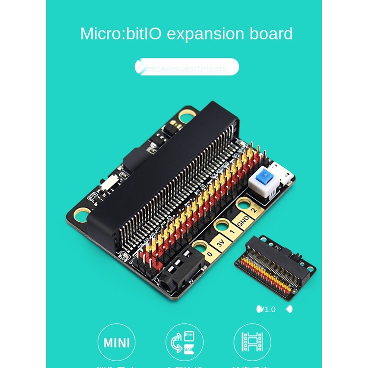 Bo mạch mở rộng micro: bit IOBIT V2.0 đầu nối bo mạch chuyển đổi đột phá microbit