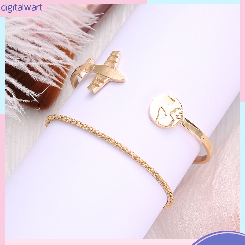 Bộ 2 vòng tay nữ trang tạo hình độc đáo