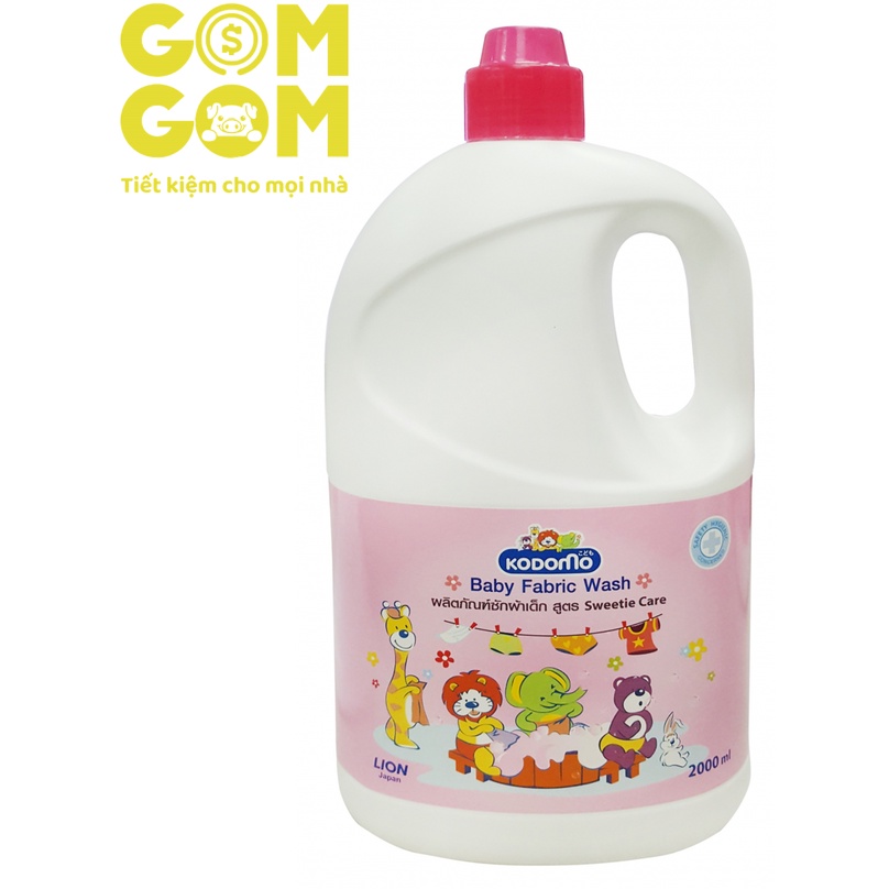 Nước giặt xả KODOMO Sweetie Care 2000ml