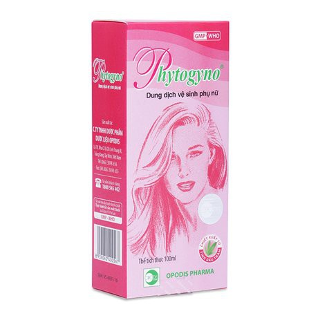 PHYTOGYNO DUNG DỊCH VỆ SINH PHỤ NỮ - HỖ TRỢ GIẢM NGỨA, LÀM SẠCH KHUẨN - CHAI 100ML