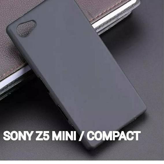 Ốp Điện Thoại Mềm Màu Đen Nhám Cho Sony Z3 Mini & Sony Z5 Mini Compact Docomo Global Au