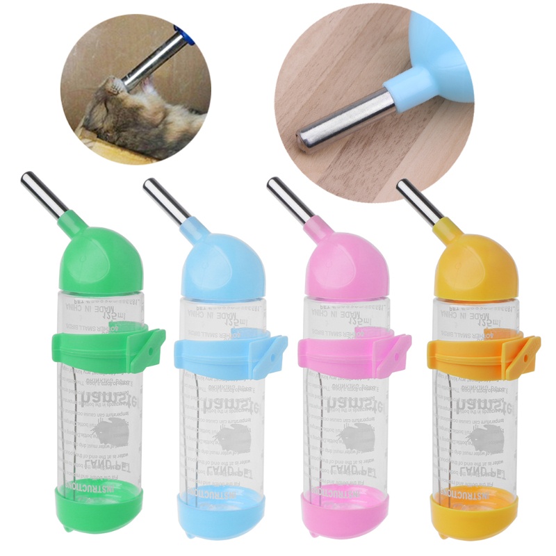 Bình Đựng Nước Tự Động 125ml Treo Lồng Chim/Chuột Hamster