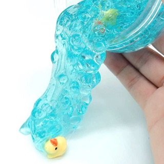 charm vịt trang trí slime
