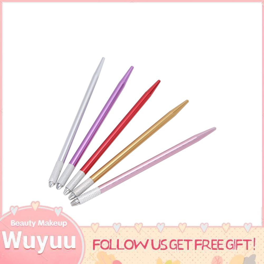 Wuyuu Manual Tattoo Pen Semi‑Permanent Microblading for Eyebrow Eyeliner Lips