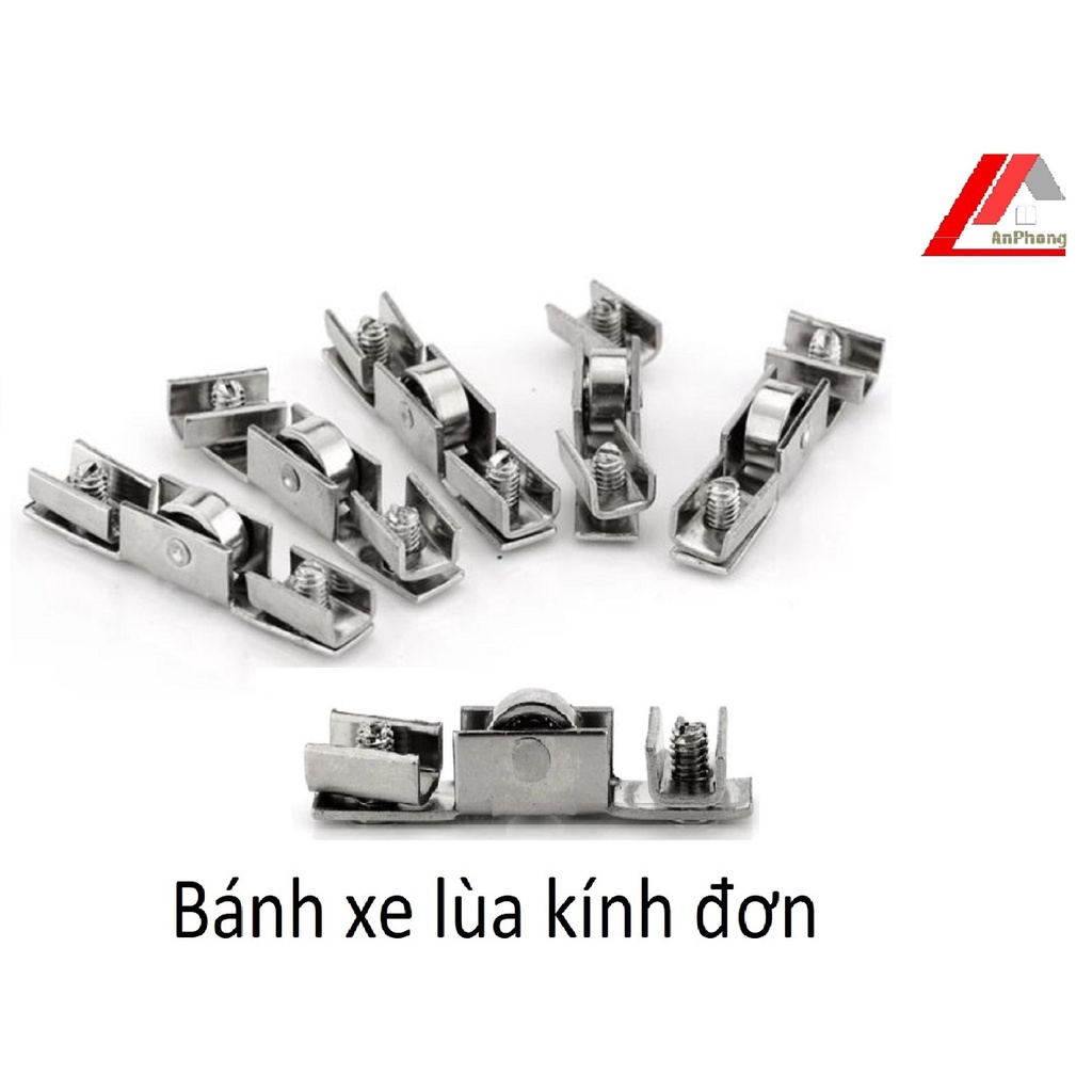 Combo 10 chiếc Bánh xe đôi  Cửa  Matex -  cửa nhôm - cửa kính - cửa sắt