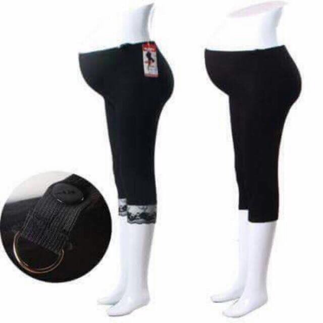 Quần bầu LEGGING NGỐ TRƠN chất cotton siêu xinh