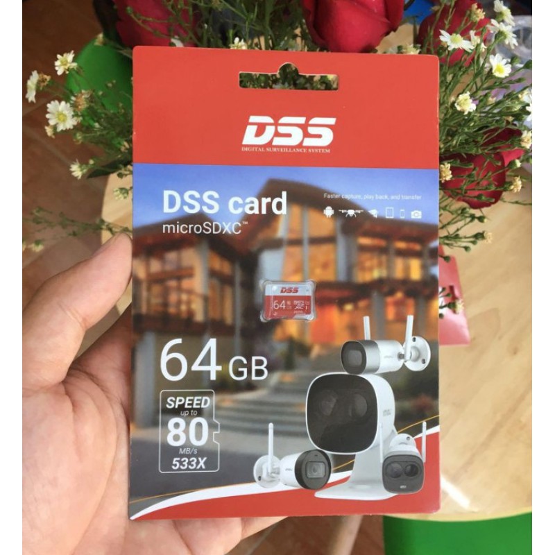 Thẻ nhớ 32gb , 64gb DSS CHÍNH HÃNG chuyên dùng cho Camera, Máy ảnh, Điện thoai, Thiết bị lưu trữ - Bảo Hành 24 Tháng