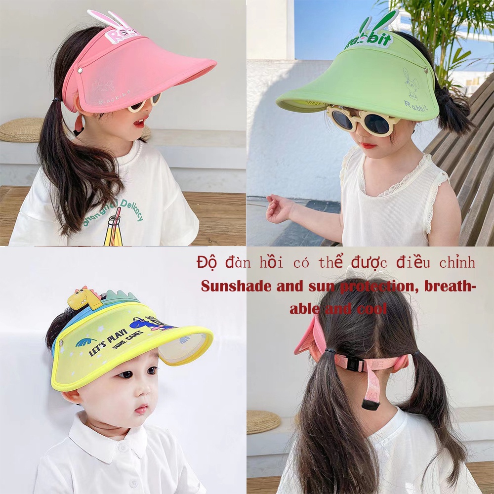 Mũ Nửa đầu cho bé Mũ Lưỡi Trai Nửa Đầu Chống Tia Uv Thời Trang Hàn Quốc Cho Bé Mũ Chống Nắng Nửa Đầu Cho Bé Chống Tia UV mũ nửa đầu cho bé mũ che nắng cho bé