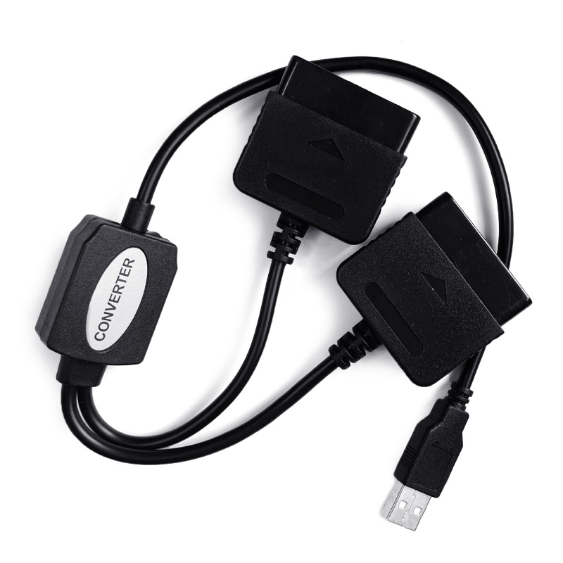 Bộ Chuyển Đổi USB Cho Tay Cầm Chơi Game Ps2 Sang PS3 PC