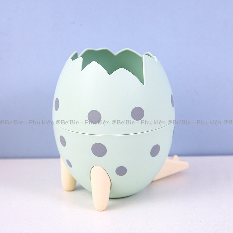 Hộp bút để bàn hình trứng khủng long xinh xắn BeBie - BP416