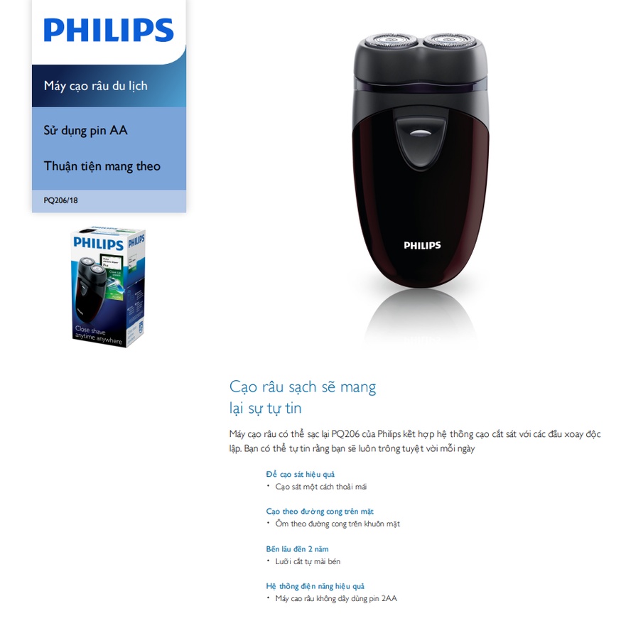 Máy cạo râu Philips PQ206