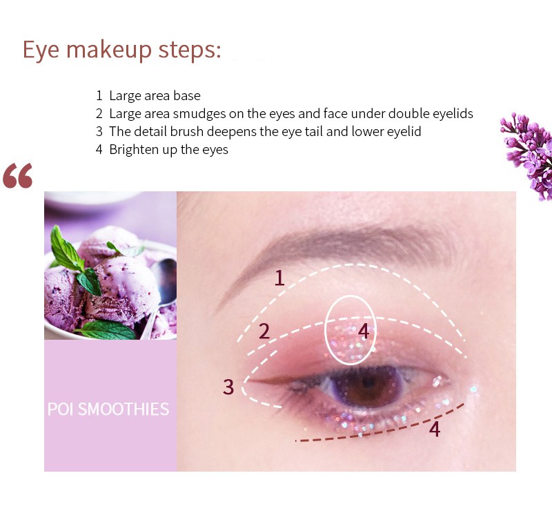 (Hàng Mới Về) Bảng Phấn Mắt Faiccia 4 Màu Lì Và Ánh Ngọc Trai Kết Hợp Thời Trang | BigBuy360 - bigbuy360.vn