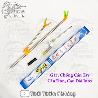Chống Cần Câu Đài, Đơn Inox Dùng Gác Cần Câu