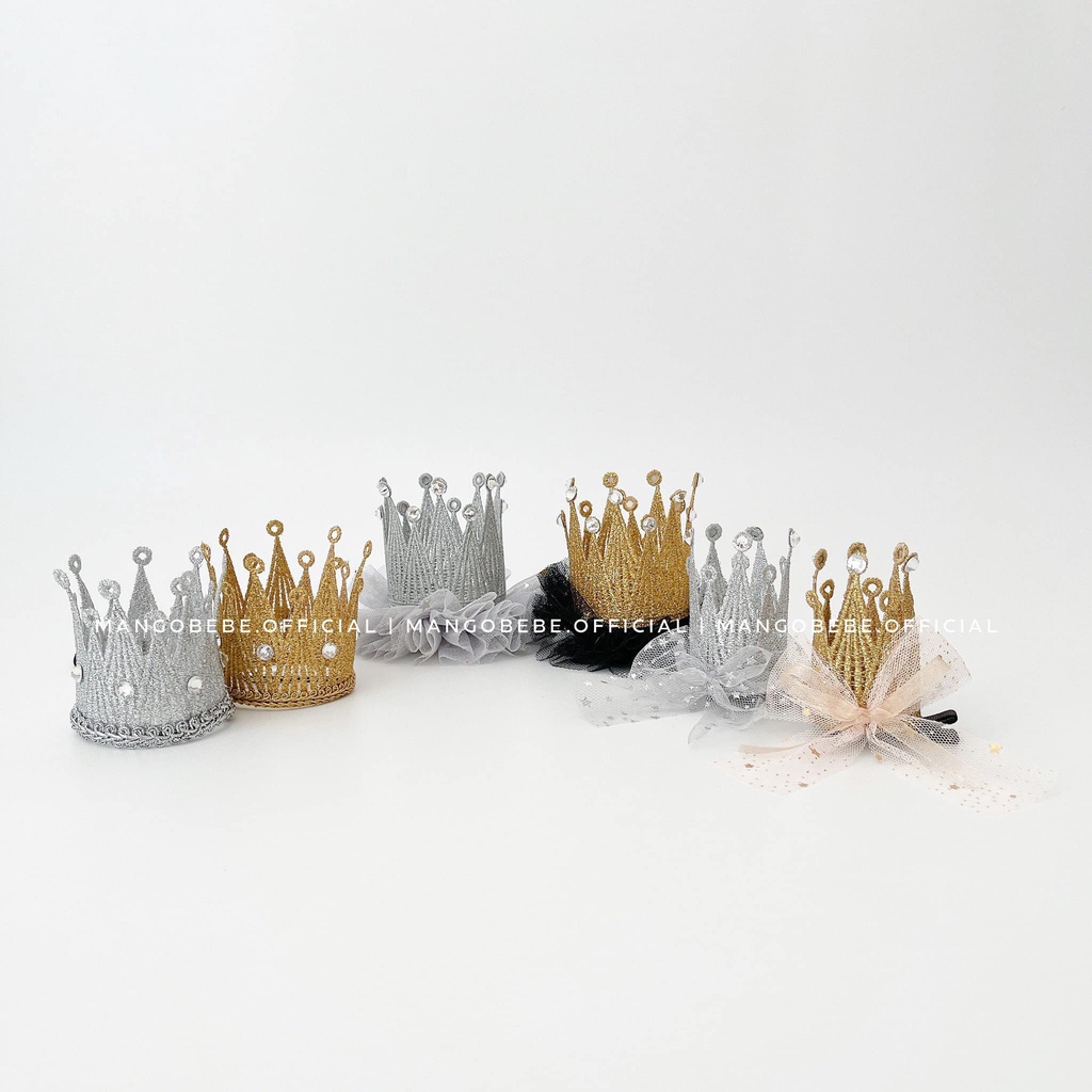 Kẹp tóc vương miện