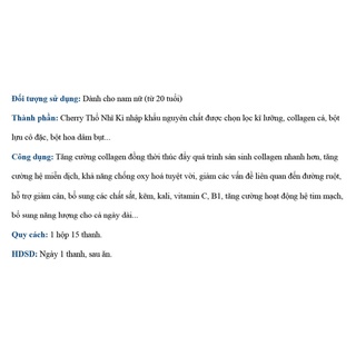 THẠCH CHERRY ĐỎ BỔ LỰC