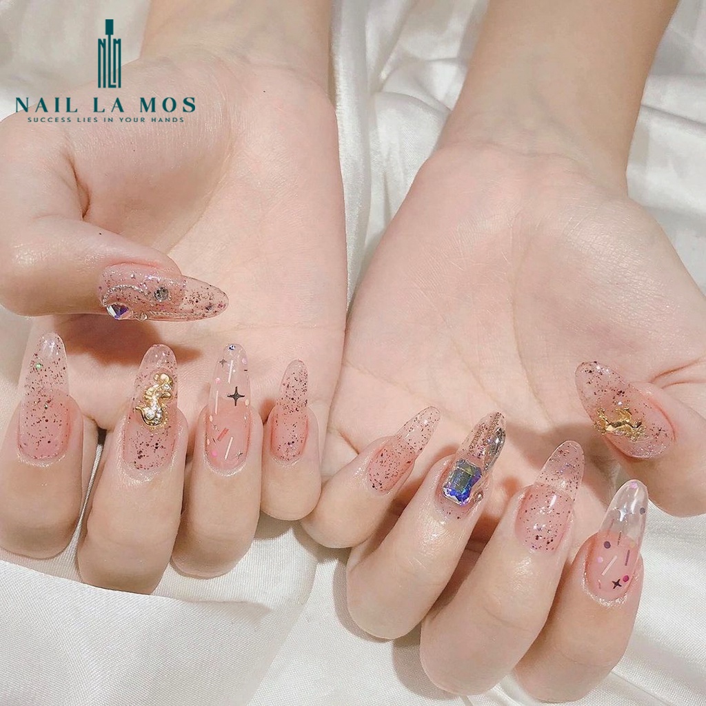 Gel đắp móng Li-nail chính hãng chất đậm đặc không nóng, màu trong suốt