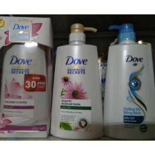DẦU GỘI , DẦU XẢ DOVE 650 CÁC LOẠI