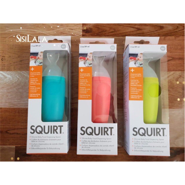 Bình thìa Boon Squirt cho bé 4th+