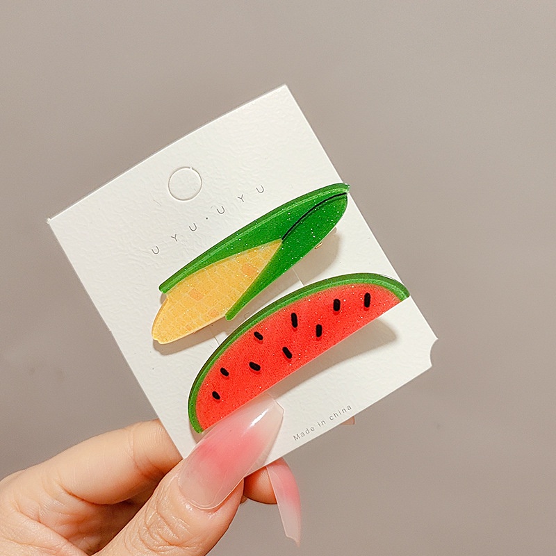 Set 2 kẹp tóc xinh xắn - UniLabel