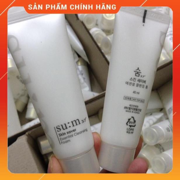 Sữa rửa mặt su:m 37 trắng da dịu nhẹ - Zippy Store