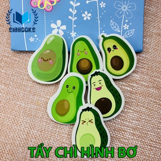 TẨY QUẢ BƠ - BƠ XANH ĐÁNG YÊU - SIBBOOKS - SẢN PHẨM CHÍNH HÃNG