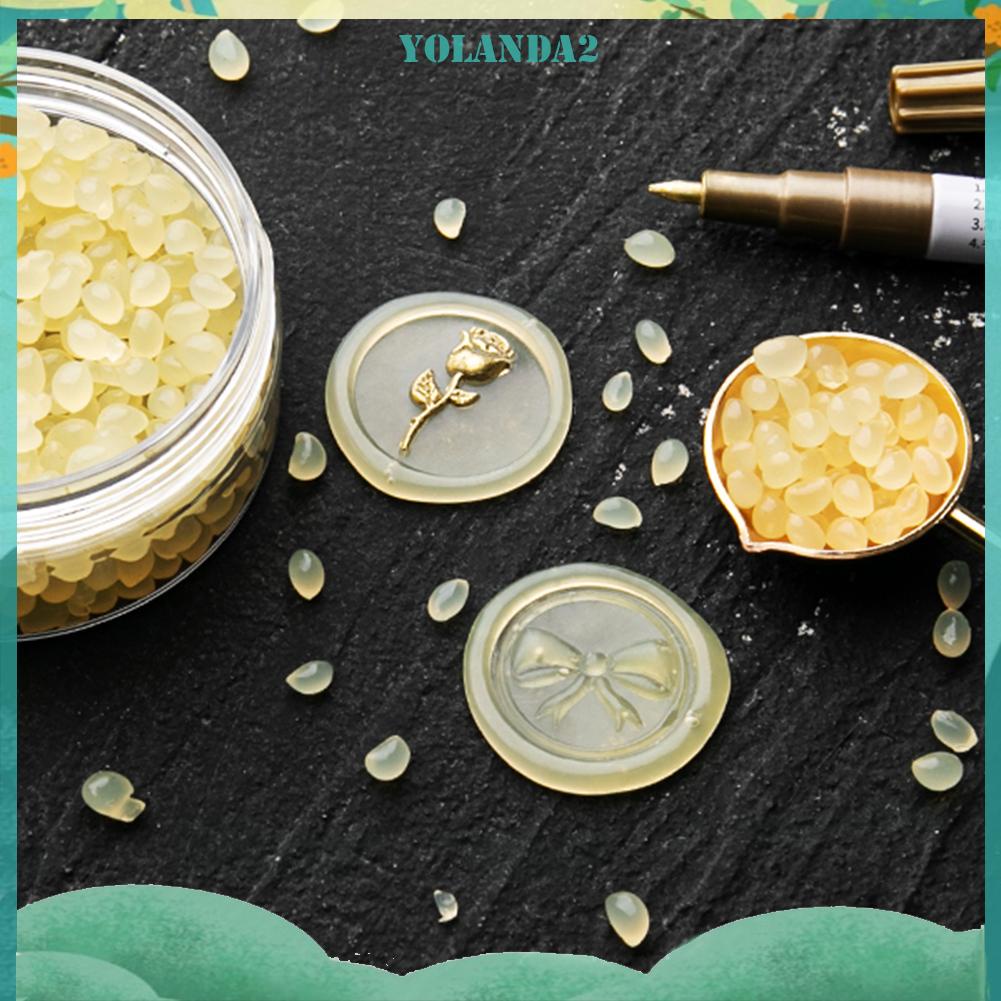 Hộp sáp niêm phong tròn 50g cho bìa thư làm bưu thiếp thủ công DIY