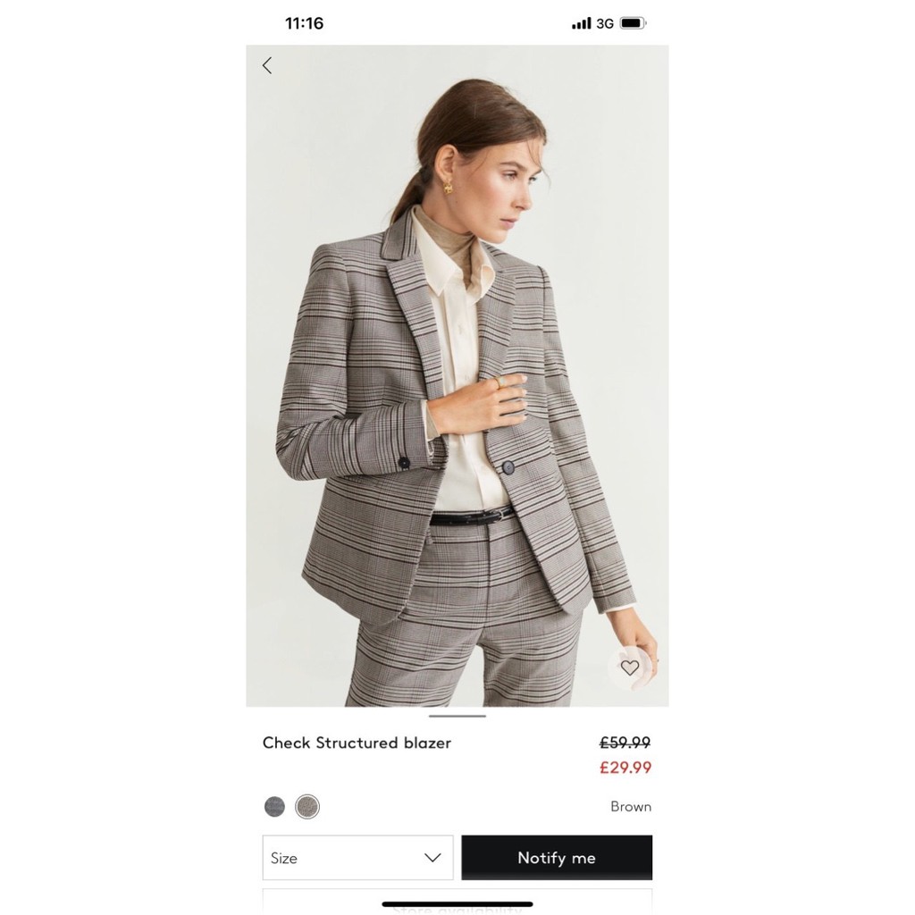 Rập áo blazer 1 lớp - rập giấy mã 1047 | BigBuy360 - bigbuy360.vn