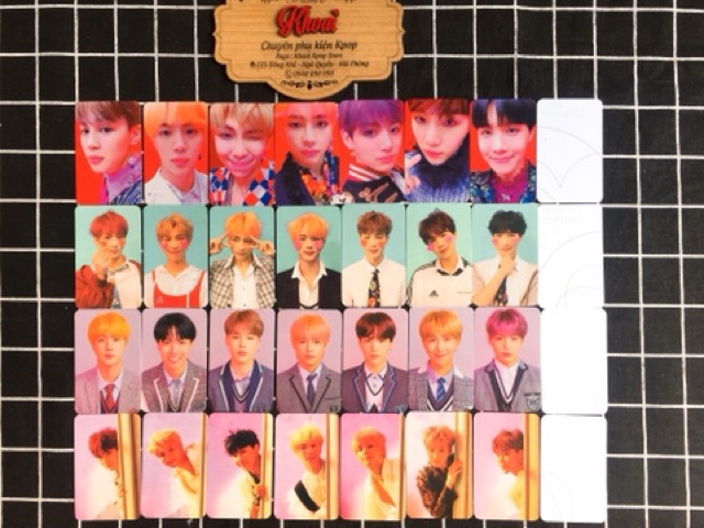 Card ảnh BTS album Love Yourself Answer