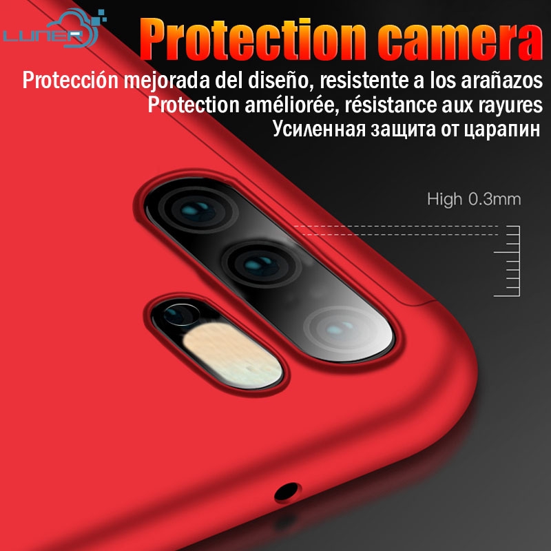 Ốp Lưng Nhựa Cứng Bảo Vệ Toàn Diện 360 Độ Cho Xiaomi Redmi Note 5 5a 6 7 8 8 Pro 8t 9s 9 Pro