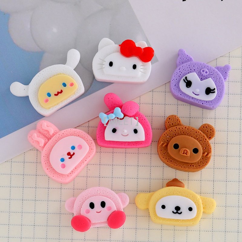 1 Khuôn Làm Bánh Hình Hoạt Hình Bằng Nhựa Resin DIY