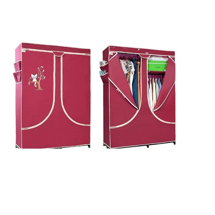 TỦ VẢI 03 Thanh Long LẮP RÁP  tủ quần áo tiện dụng