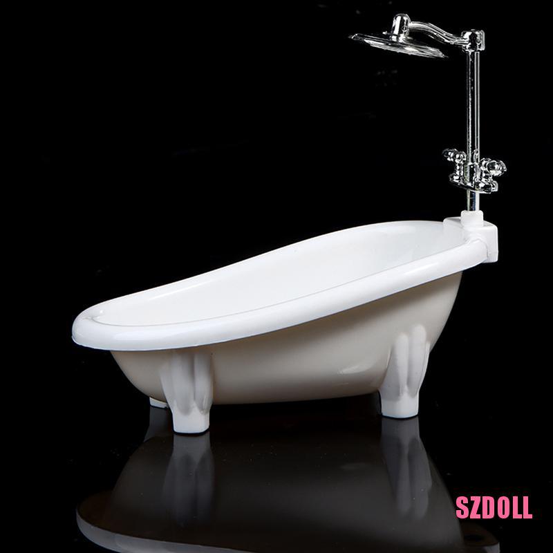 Bồn Tắm Đồ Chơi Mini Trang Trí Nhà Búp Bê Ts2Szdoll