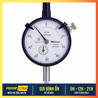 Đồng hồ so cơ khí Mitutoyo 2046S (0-10mm/0.01)💢FREESHIP💢dụng cụ đo