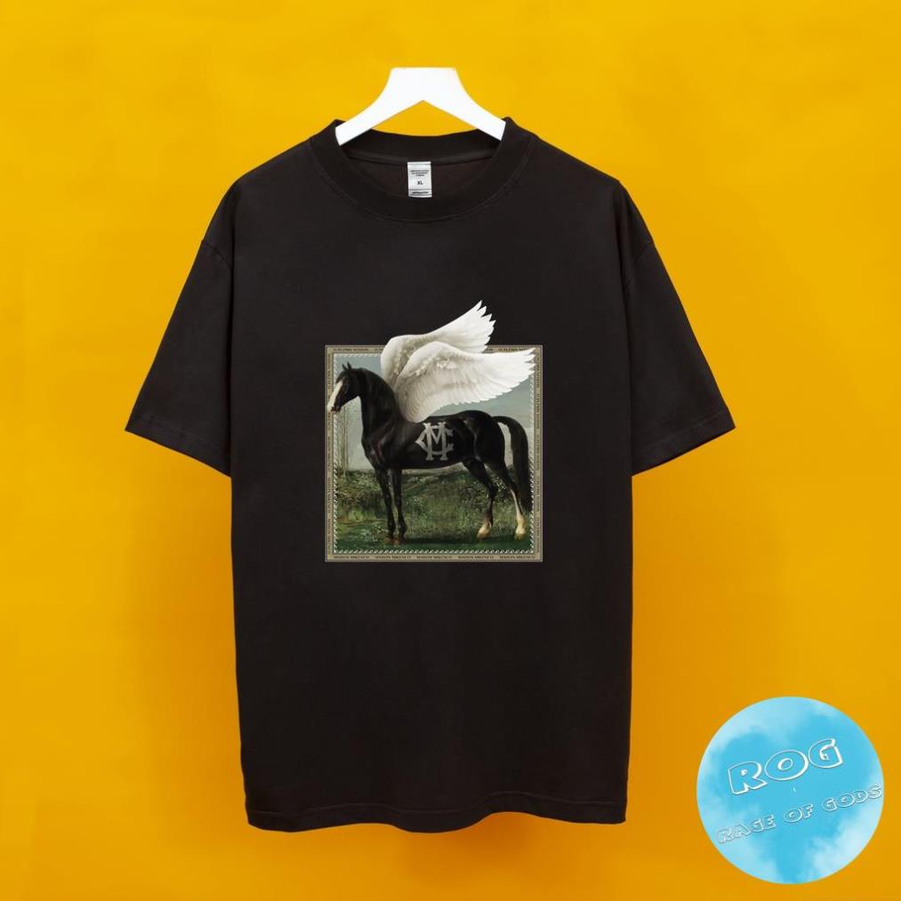 Áo thun tay lỡ MIKENCO Ngựa Streetwears SG , Áo thun unisex nam nữ from rộng oversize chất liệu cotton