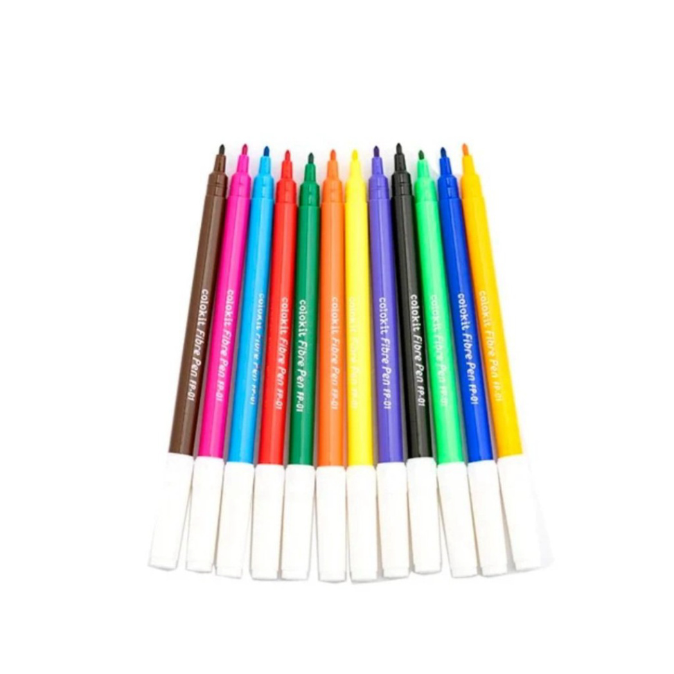 Bút lông màu Fibre Pen Colokit FP-01 , chính hãng 100%, an toàn và chất lượng  đa dạng mẫu mã chất lượng sản phẩm đảm bả
