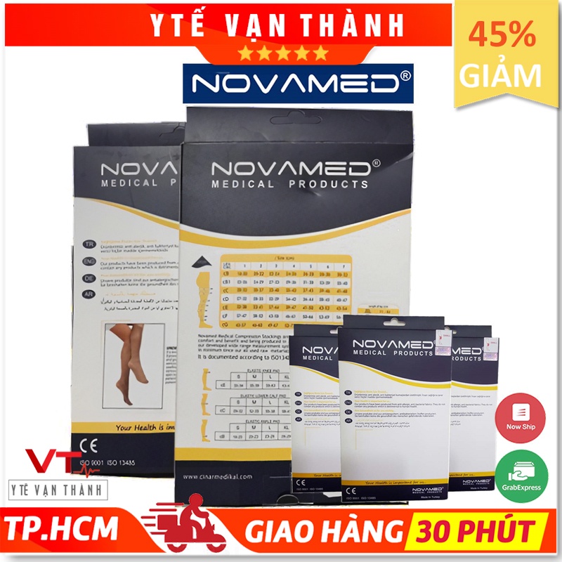 ✅ Vớ Suy Giãn Tĩnh Mạch (Tất Y Khoa): Novamed (Made In Thổ Nhĩ Kỳ) - VT0365