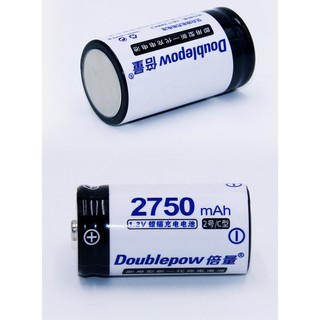 BỘ 2 PIN SẠC CỠ TRUNG DOUBLEPOW C 2750MAH