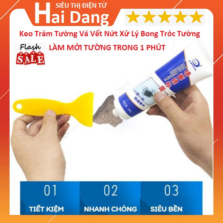 Keo Trám Tường, Keo Vá Vết Nứt Xử Lý Bong Tróc Tường, Đơn Giản Hiệu Quả Công Nghệ Mới Nhất